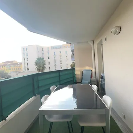 Nice French Riviera, Parking, Tram L1 Au Pied De L'Immeuble Apartament *